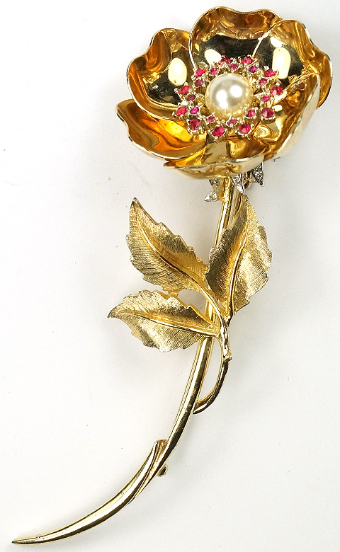 boucher-gold-rubies-and-pearl-flower-with-mechanical-opening-and-closing-petals-on-leaf-stem-pin